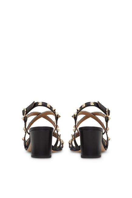 Valentino Garavani Rockstud 60 Leather Sandals